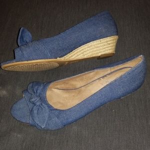 Denim Aerosole espadrilles